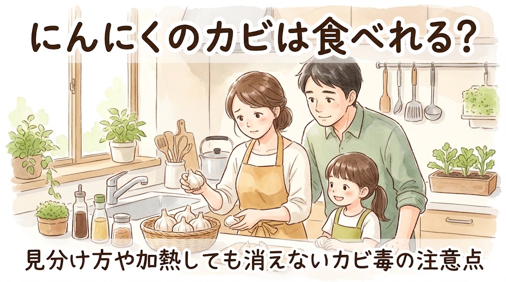 にんにくのカビは食べれる？